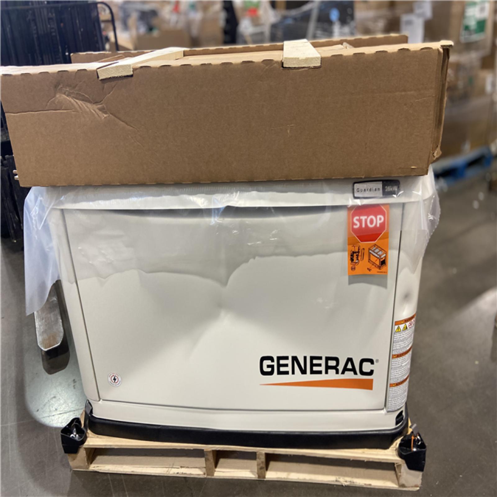 DALLAS LOCATION - Generac 26,000 Watt - Dual Fuel Air- Cooled Whole House Home Standby Generator