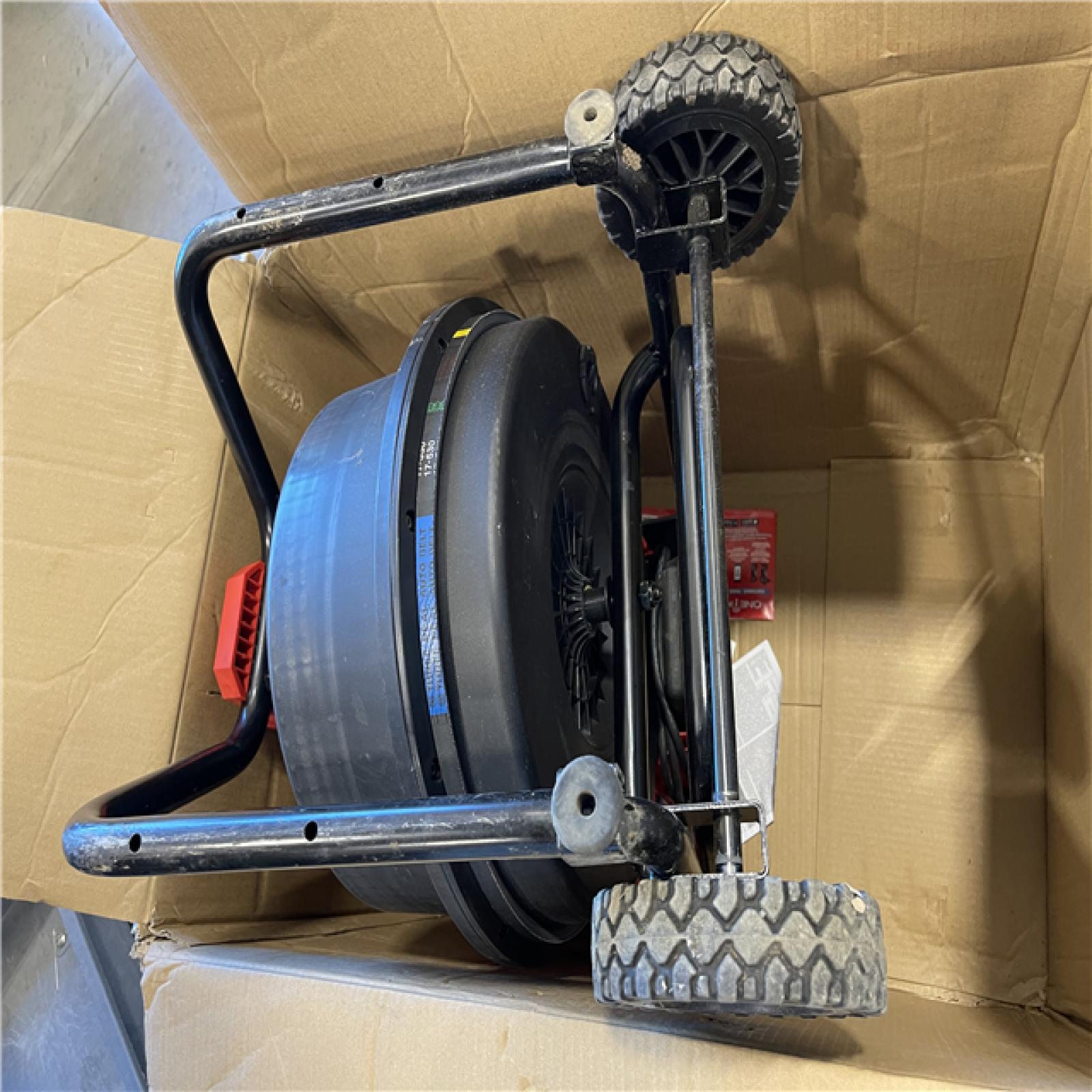AS-IS - Milwaukee M18 18V Lithium-Ion 3/8 in. X 75 Ft. Cable Cordless Drain Cleaning Drum Machine Kit