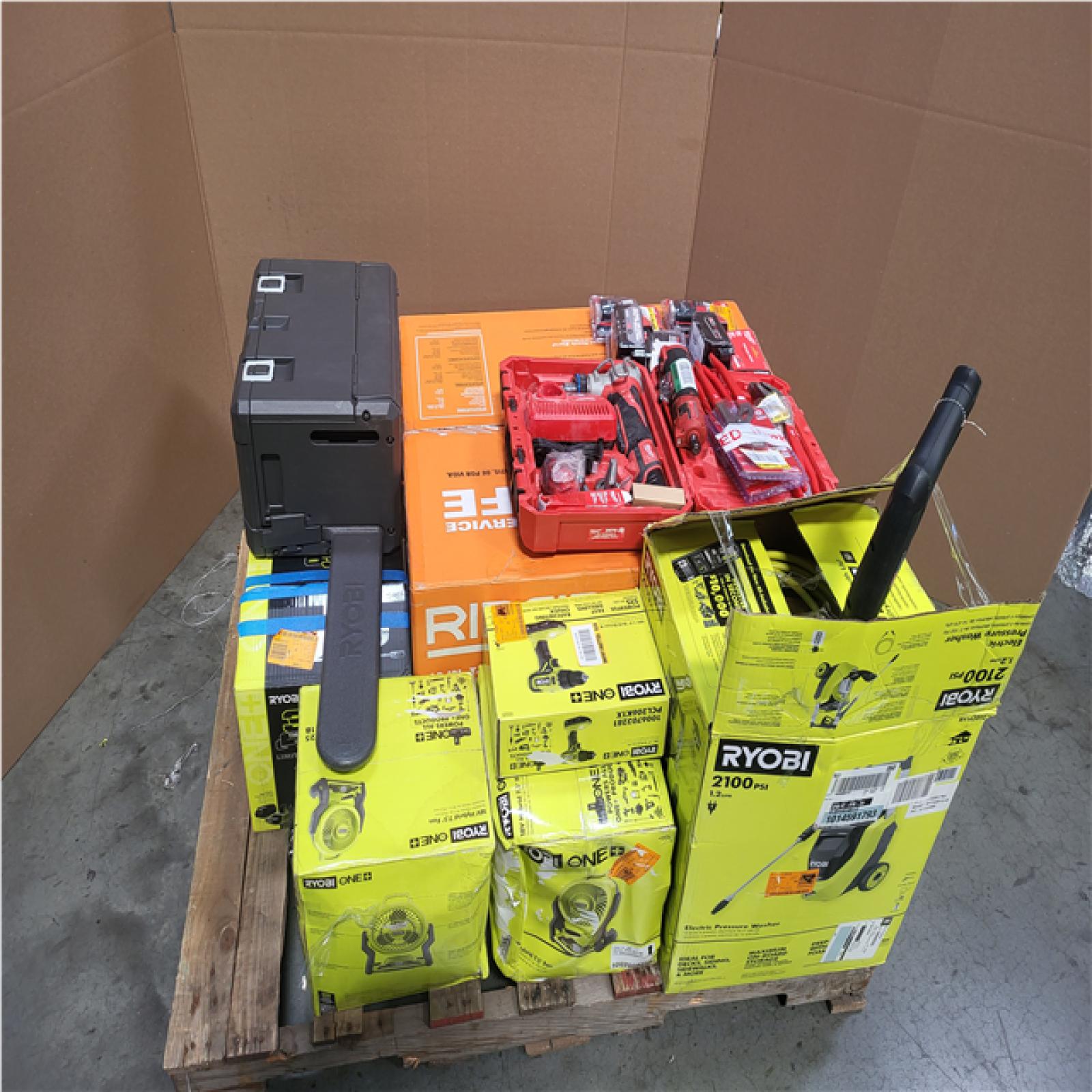 CALIFORNIA AS-IS TOOL PALLET