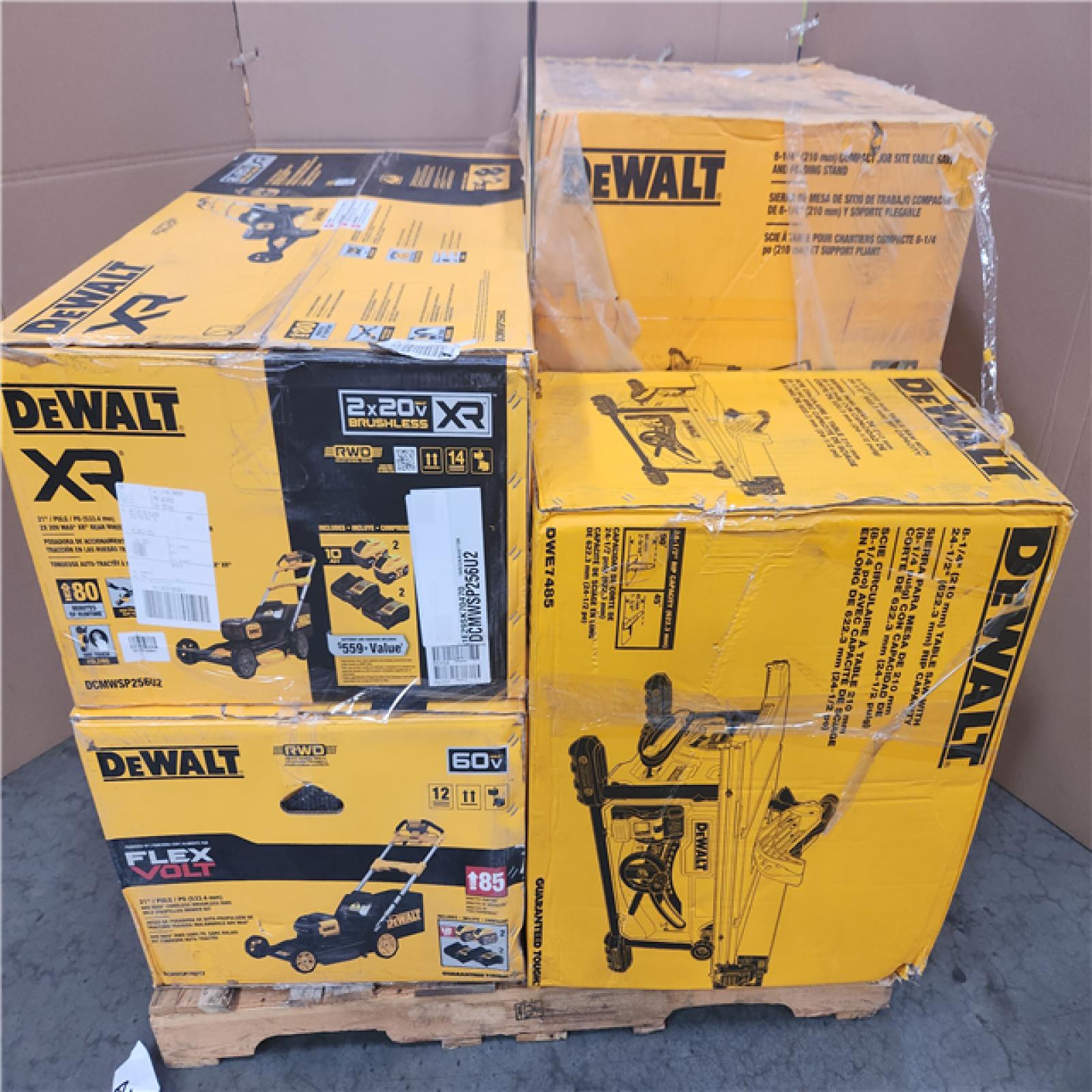 CALIFORNIA AS-IS TOOL PALLET
