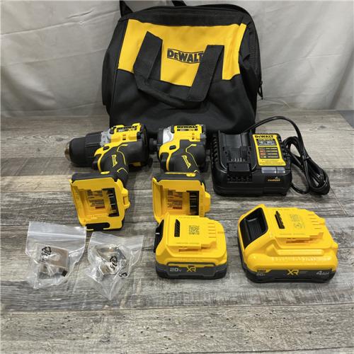 AS-IS DEWALT 20V XR Lithium-Ion Cordless 2-Tool Combo Kit