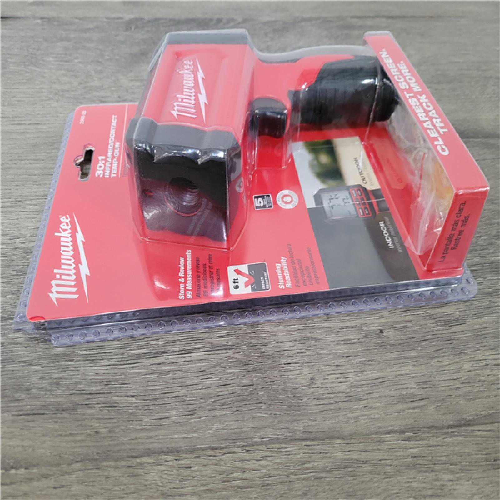 California NEW Milwaukee 30;1 Infrared/Contact Temp Gun
