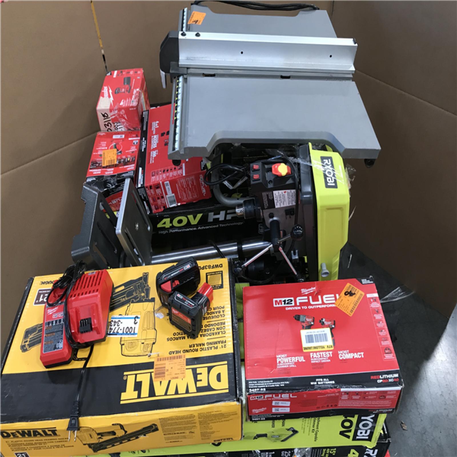 CALIFORNIA AS-IS TOOL PALLET