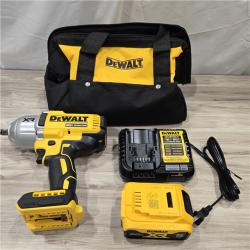 AS-IS Dewalt 20V MAX Lithium-Ion Cordless 1/2 in. Impact Wrench Kit