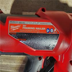 HOUSTON LOCATION - AS-IS M18 FUEL 3-1/2 in. 18-Volt 30-Degree Lithium-Ion Brushless Cordless Framing Nailer (Tool-Only)