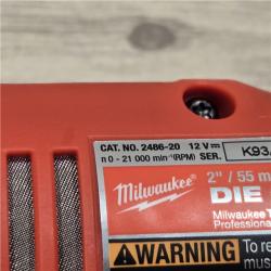 AS-IS Milwaukee M12 FUEL Cordless Straight Die Grinder (Tool-Only)