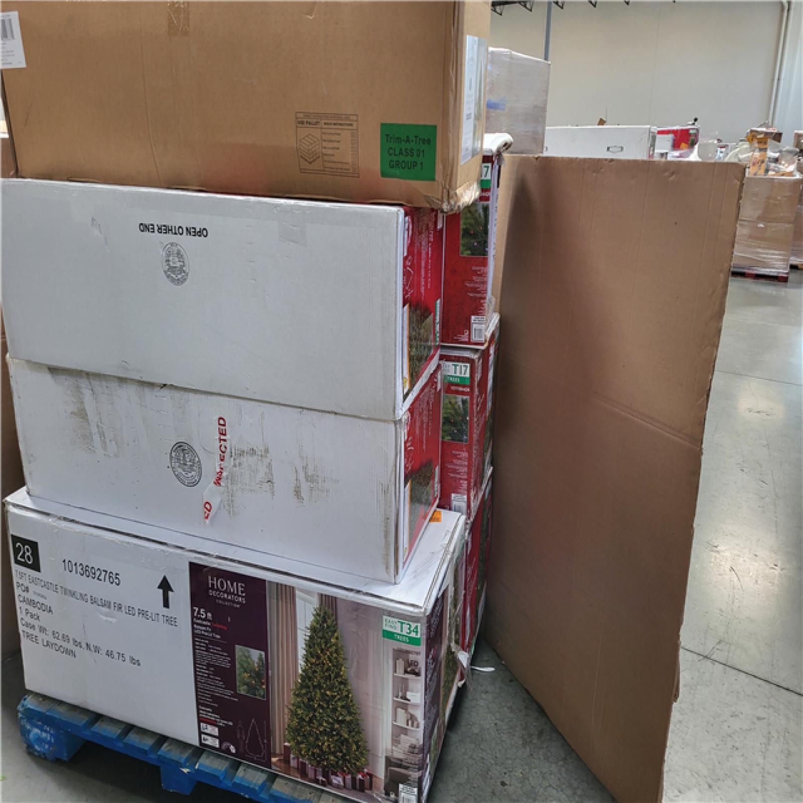 California AS-IS Holiday Pallet