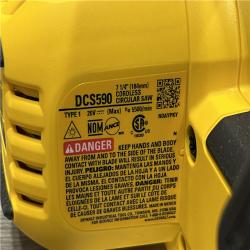 AS-IS DEWALT 20-Volt MAX 7-1/4 in. Cordless Circular Saw (Tool Only)