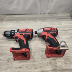 AS-IS Milwaukee 18V Cordless 2-Tool Drill/Driver and Impact Driver Kit