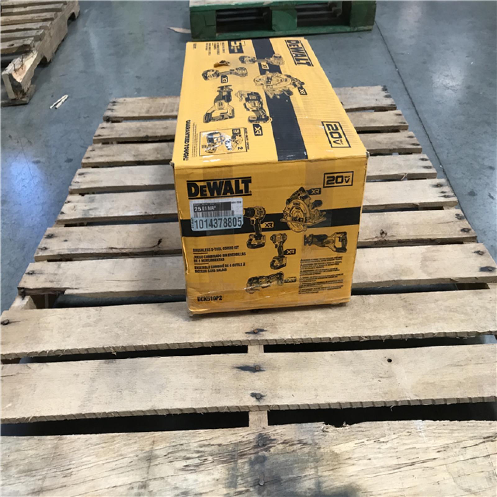 CALIFORNIA AS-IS DeWALT Brushless 5-Tool Combo Kit