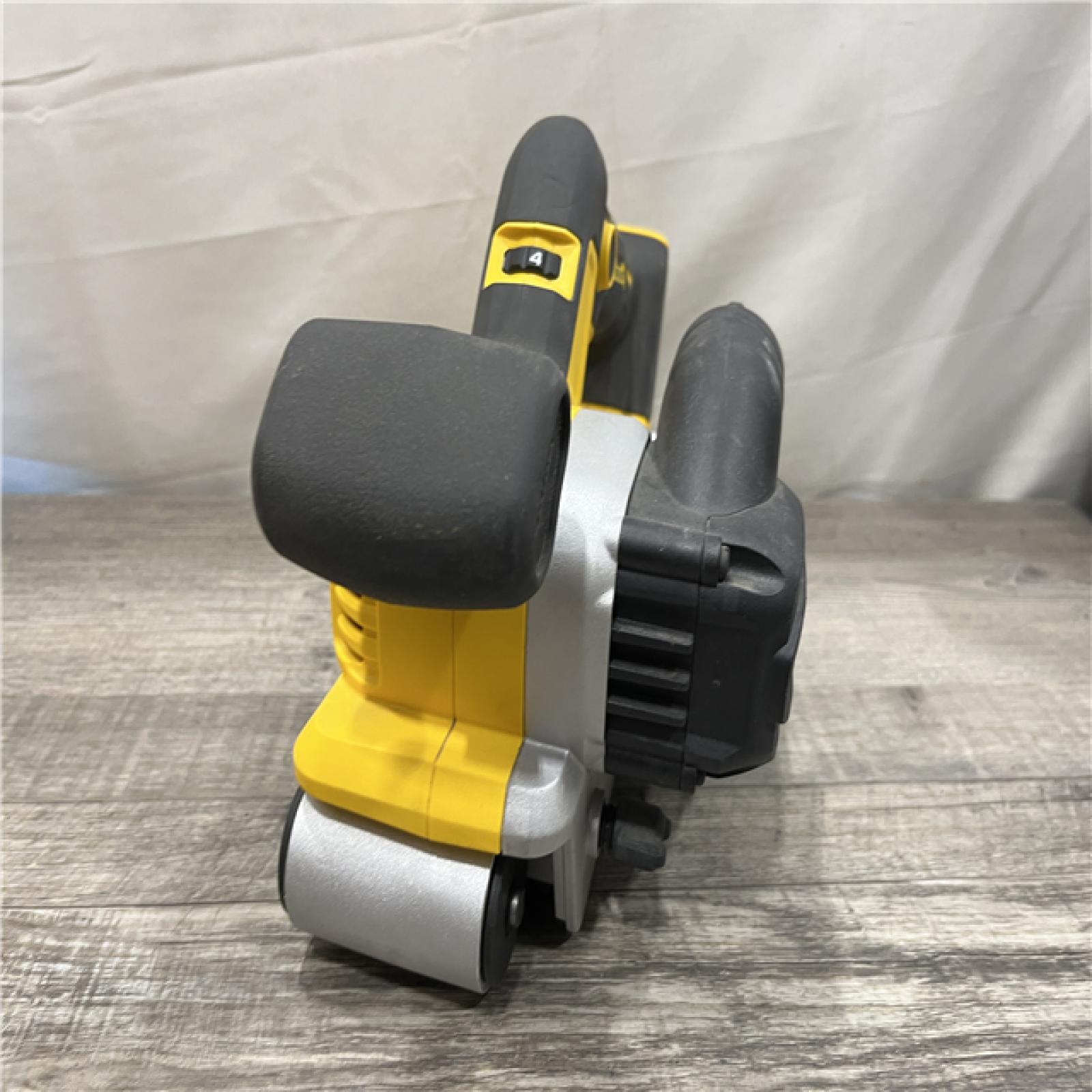 AS-IS DEWALT 20V MAX* XR Brushless Cordless Belt Sander (Tool-Only)