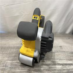 AS-IS DEWALT 20V MAX* XR Brushless Cordless Belt Sander (Tool-Only)