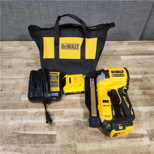 HOUSTON LOCATION - AS - IS DEWALT ATOMIC 20V MAX Lithium Ion Cordless 23 Gauge Pin Nailer Kit