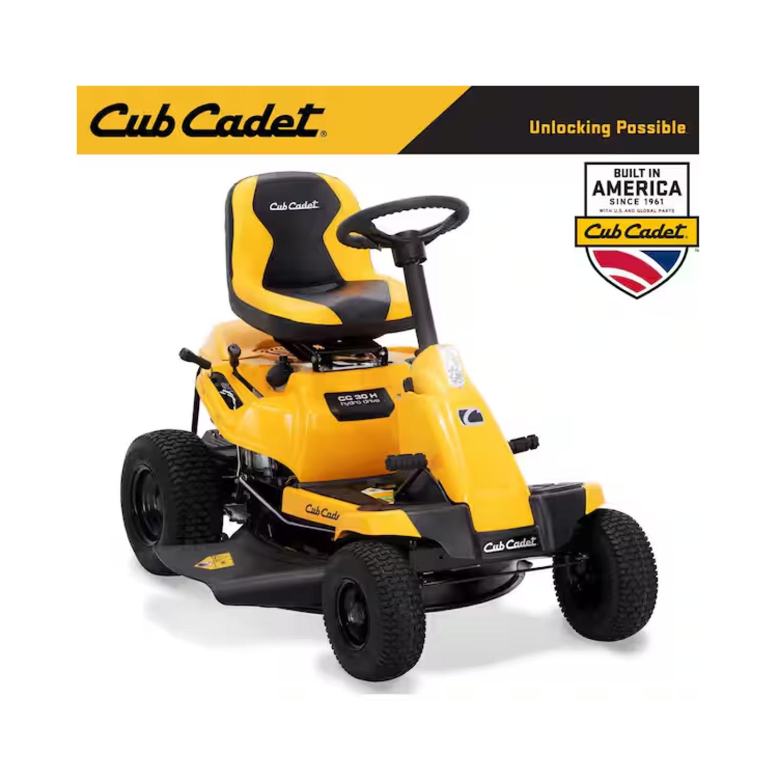 NEW! - Cub Cadet 30 in. 10.5 HP Briggs & Stratton Engine Hydrostatic Drive Gas Rear Engine Riding Mower
