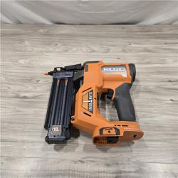 AS-IS RIDGID 18V Cordless 18-Gauge Brad Nailer (Tool Only)