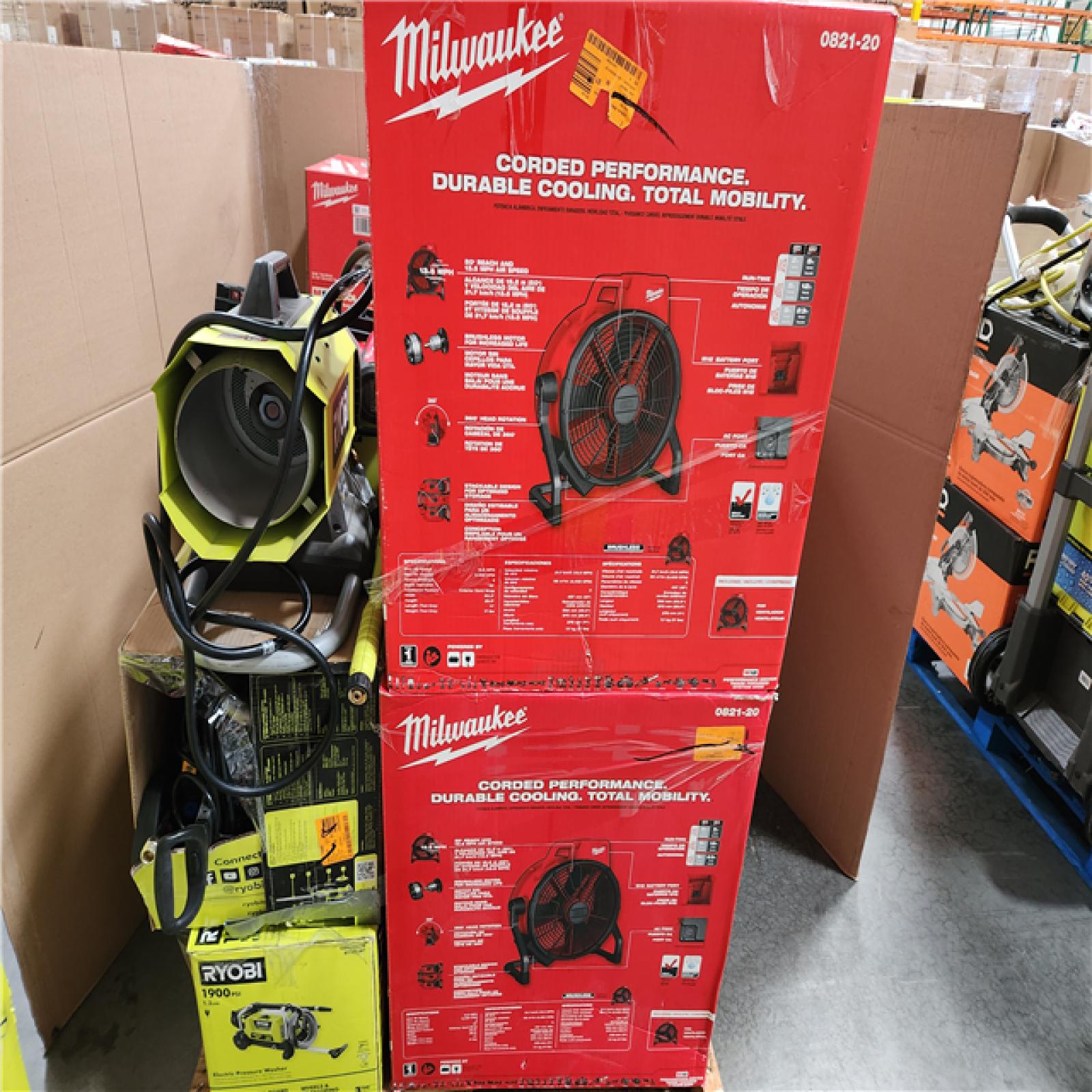 CALIFORNIA AS -IS  TOOL PALLET