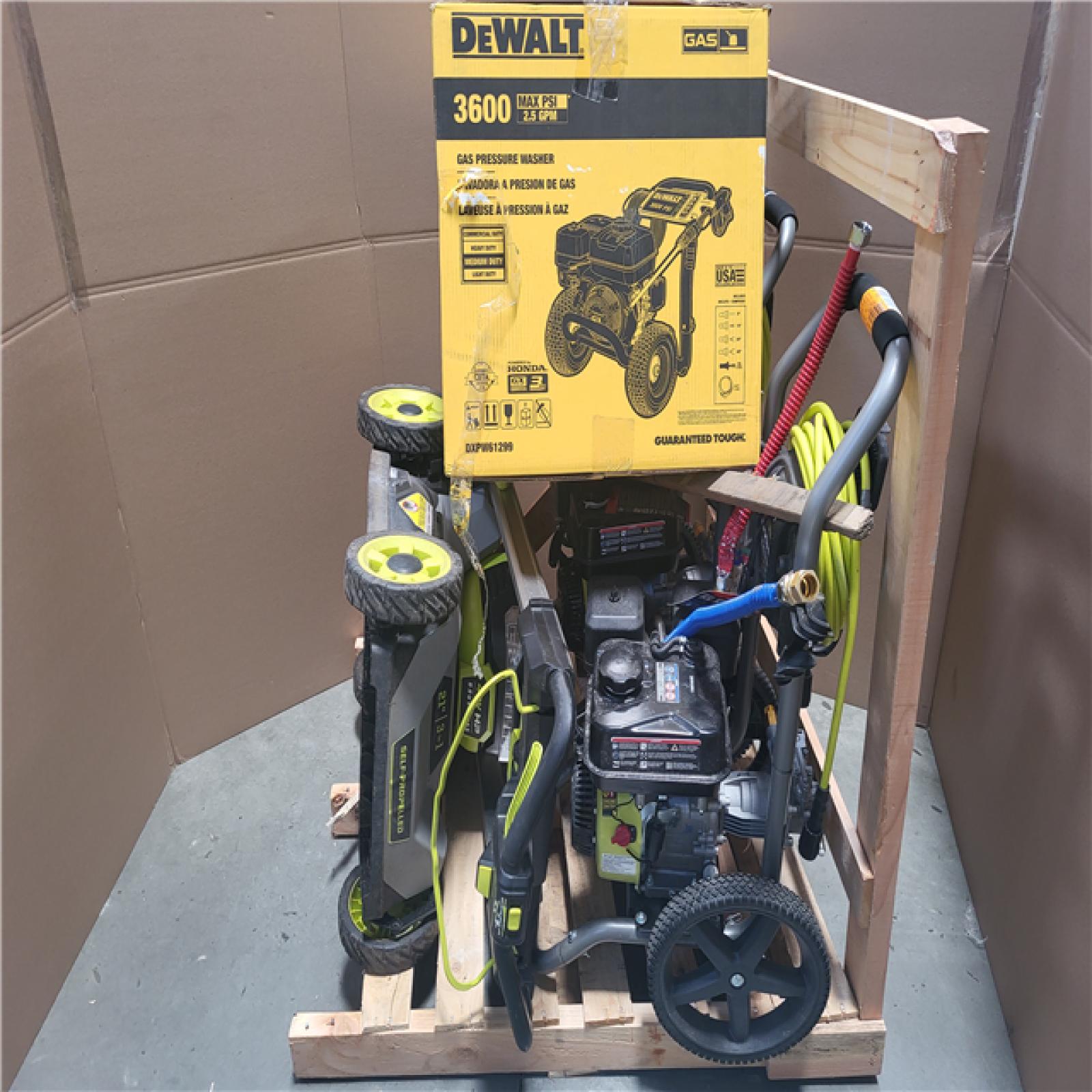 CALIFORNIA AS-IS OUTDOOR POWER EQUIPMENT
