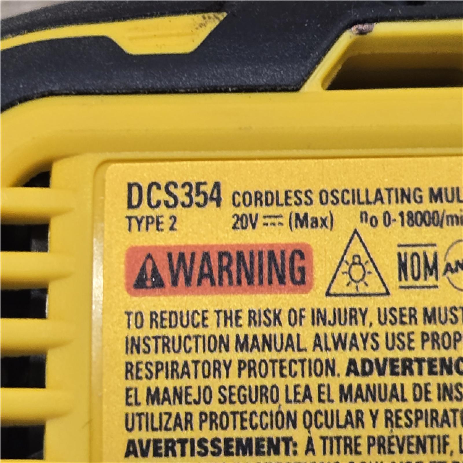 AS-IS DEWALT ATOMIC 20V MAX* Cordless Oscillating Multi Tool (Tool-Only)
