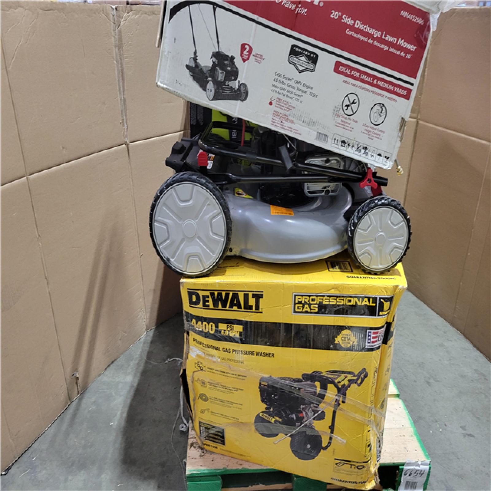 CALIFORNIA AS-IS OUTDOOR POWER EQUIPMENT