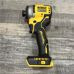 AS-IS DEWALT Atomic 20V Max Lithium-Ion Brushless Cordless Compact 1/4 in. Impact Driver Kit