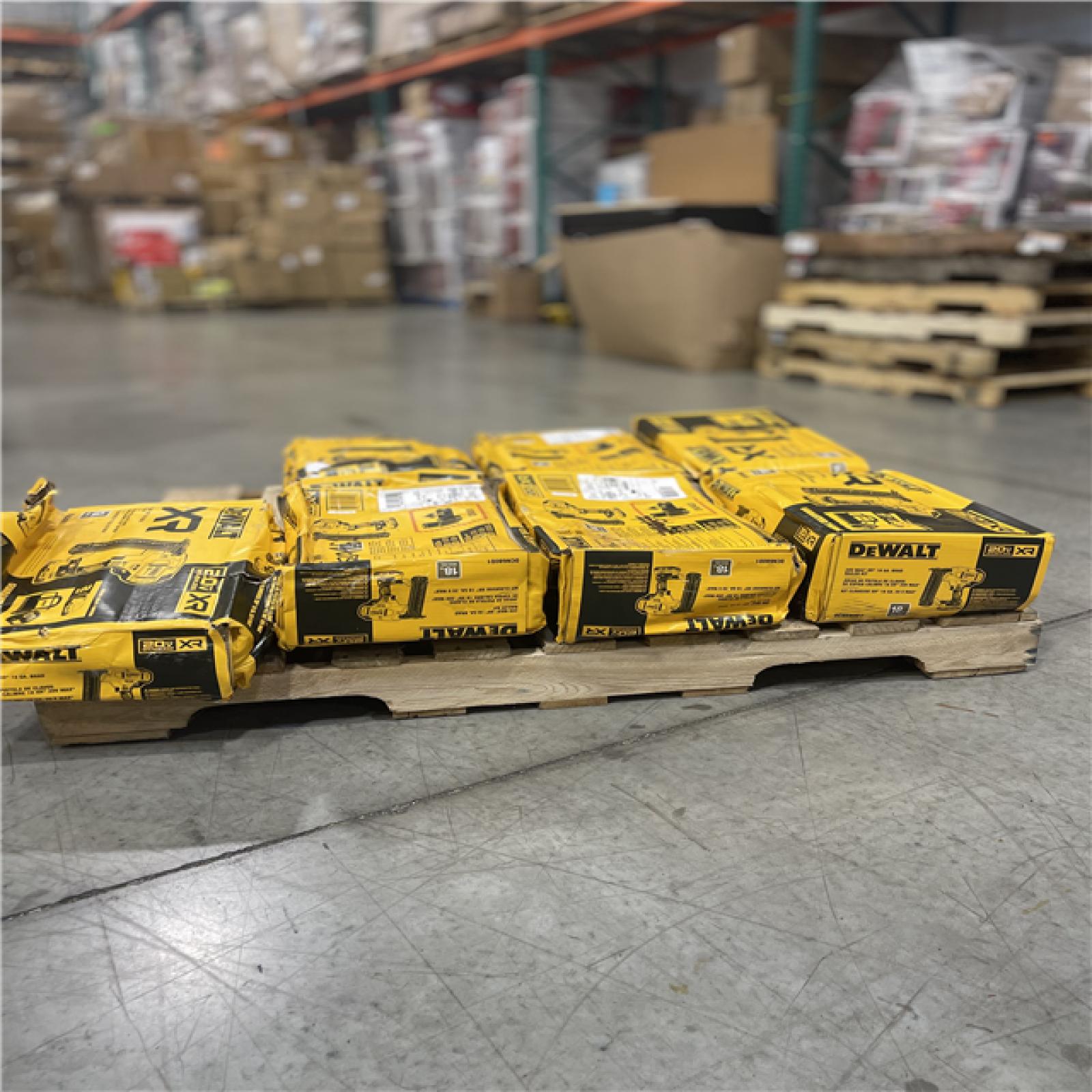 DALLAS LOCATION- DEWALT 20 V MAX 18 GA. BRAD NAILER KIT PALLET( 7 UNITS)