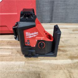 HOUSTON LOCATION - AS-IS (APPEARS LIKE NEW) Milwaukee 12-Volt Lithium-Ion Cordless Green 250 ft. 3-Plane Laser Level Kit