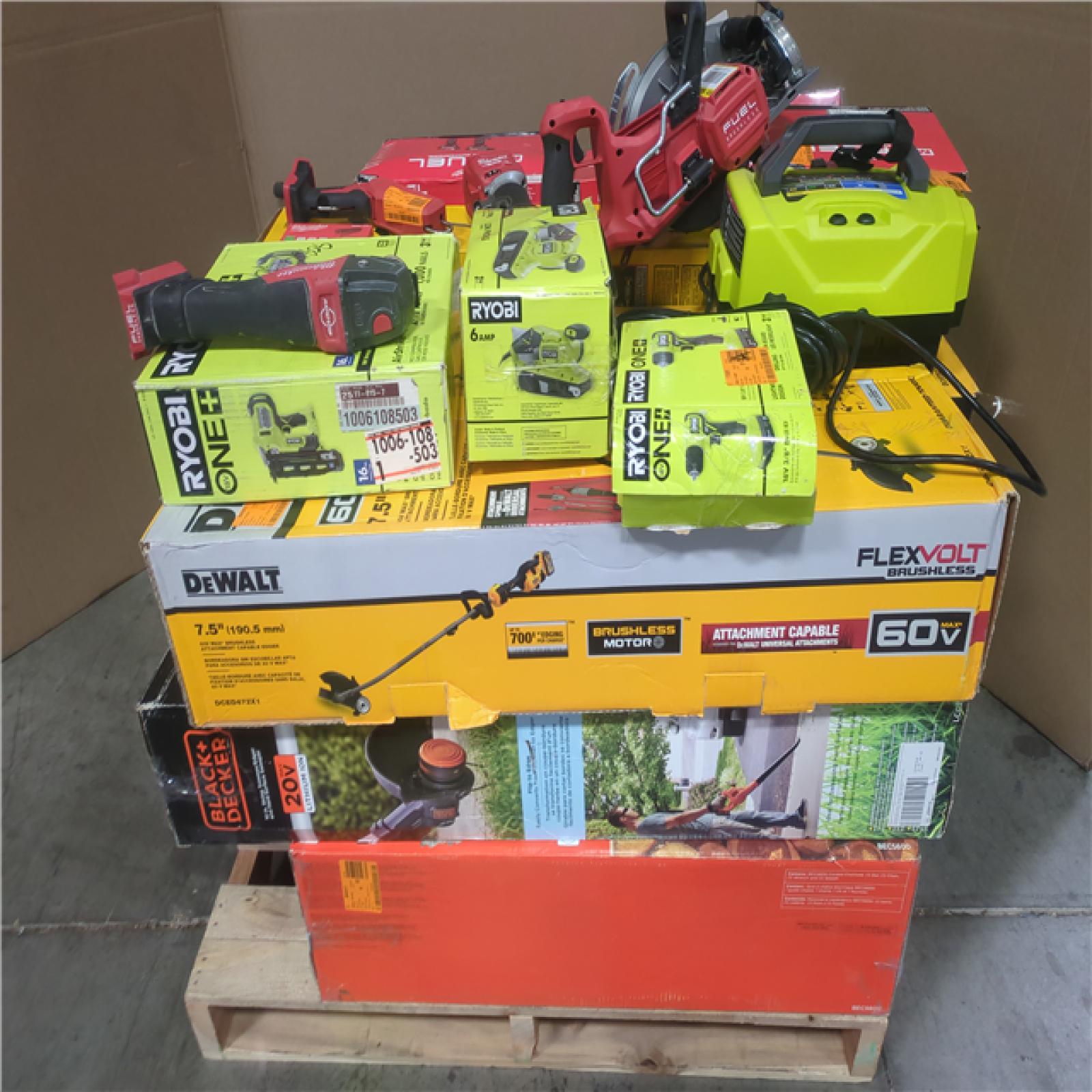 CALIFORNIA AS-IS TOOL PALLET