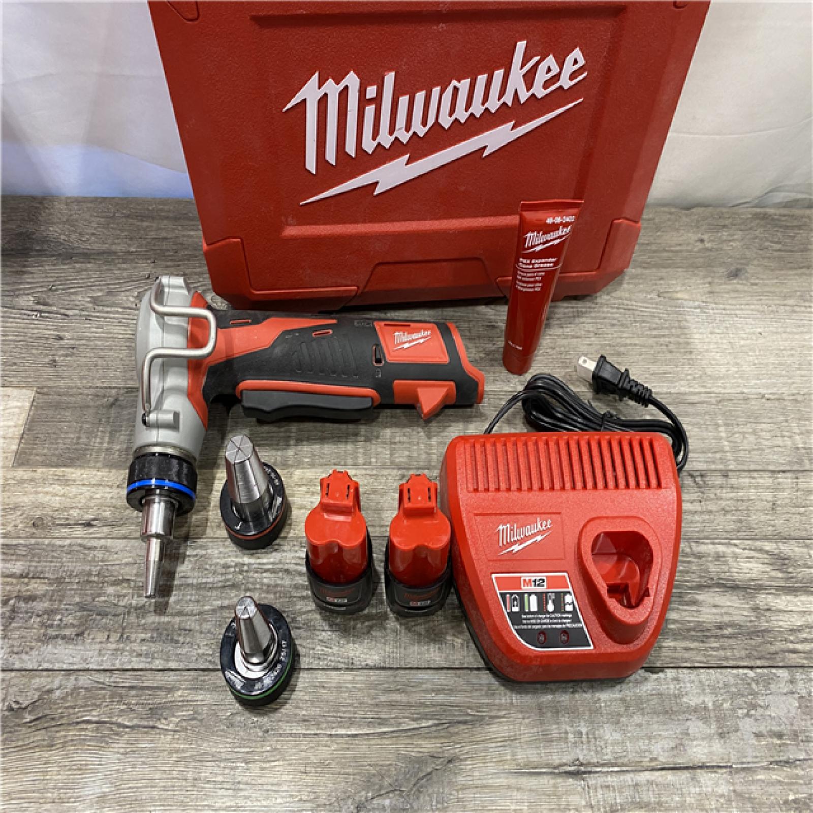 AS-IS Milwaukee 12-Volt Lithium-Ion Cordless ProPEX Expansion Tool Kit
