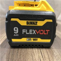 AS-IS DEWALT 20V/60V MAX FLEXVOLT Lithium-Ion 9.0Ah Battery and Charger Starter Kit