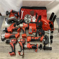AS-IS Milwaukee 18-Volt Lithium-Ion Cordless Combo Kit
