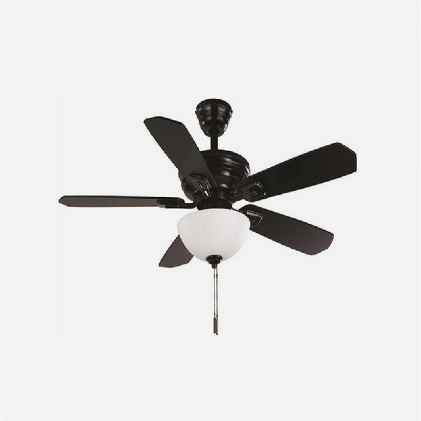 DALLAS LOCATION - Hampton Bay 37849 Wellston II 44 in. LED Matte Black Ceiling Fan with Light Kit PALLET-(70 UNITS)