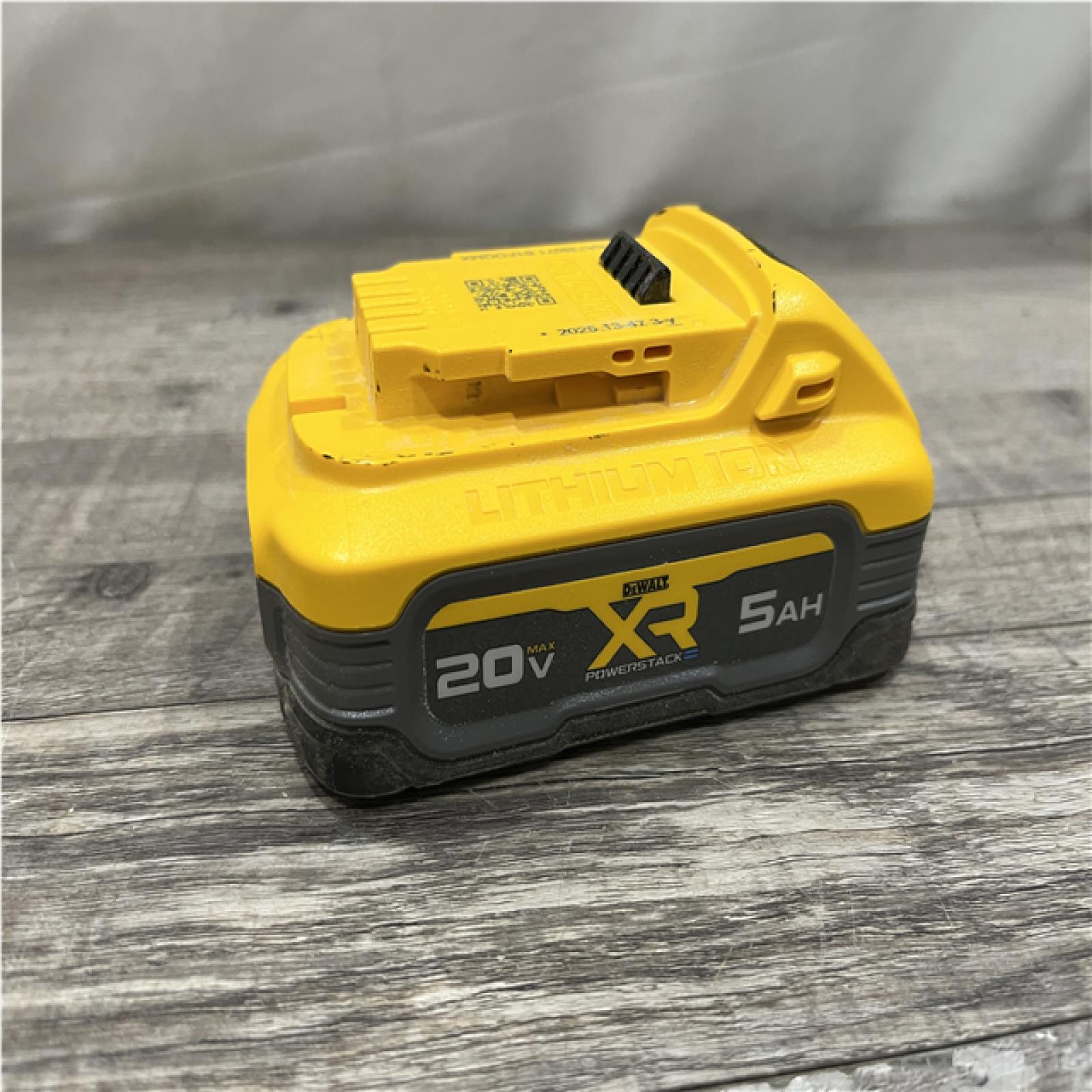 AS-IS DEWALT POWERSTACK 20V Lithium-Ion 5.0Ah Battery Pack