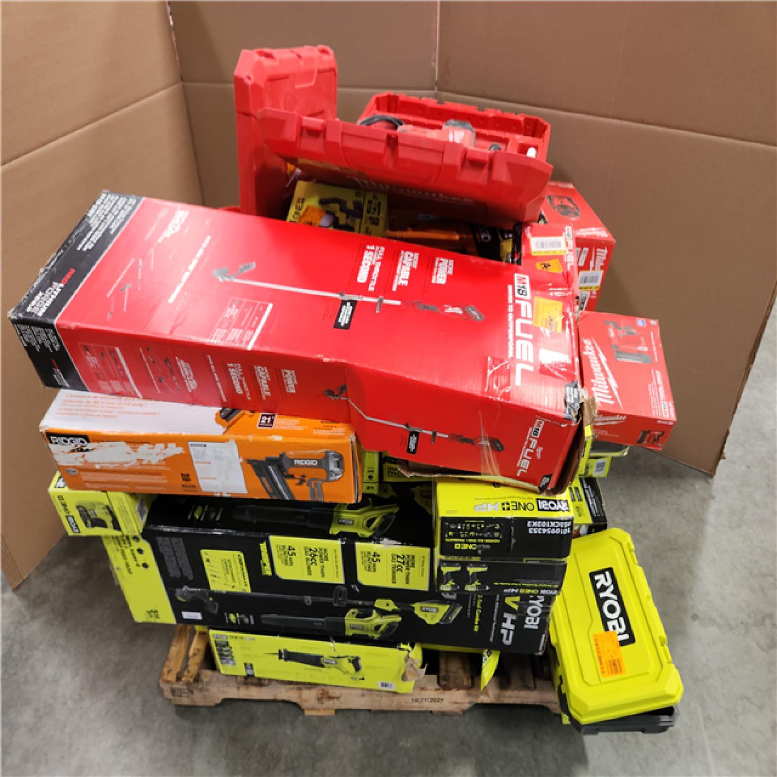CALIFORNIA AS -IS  TOOL PALLET