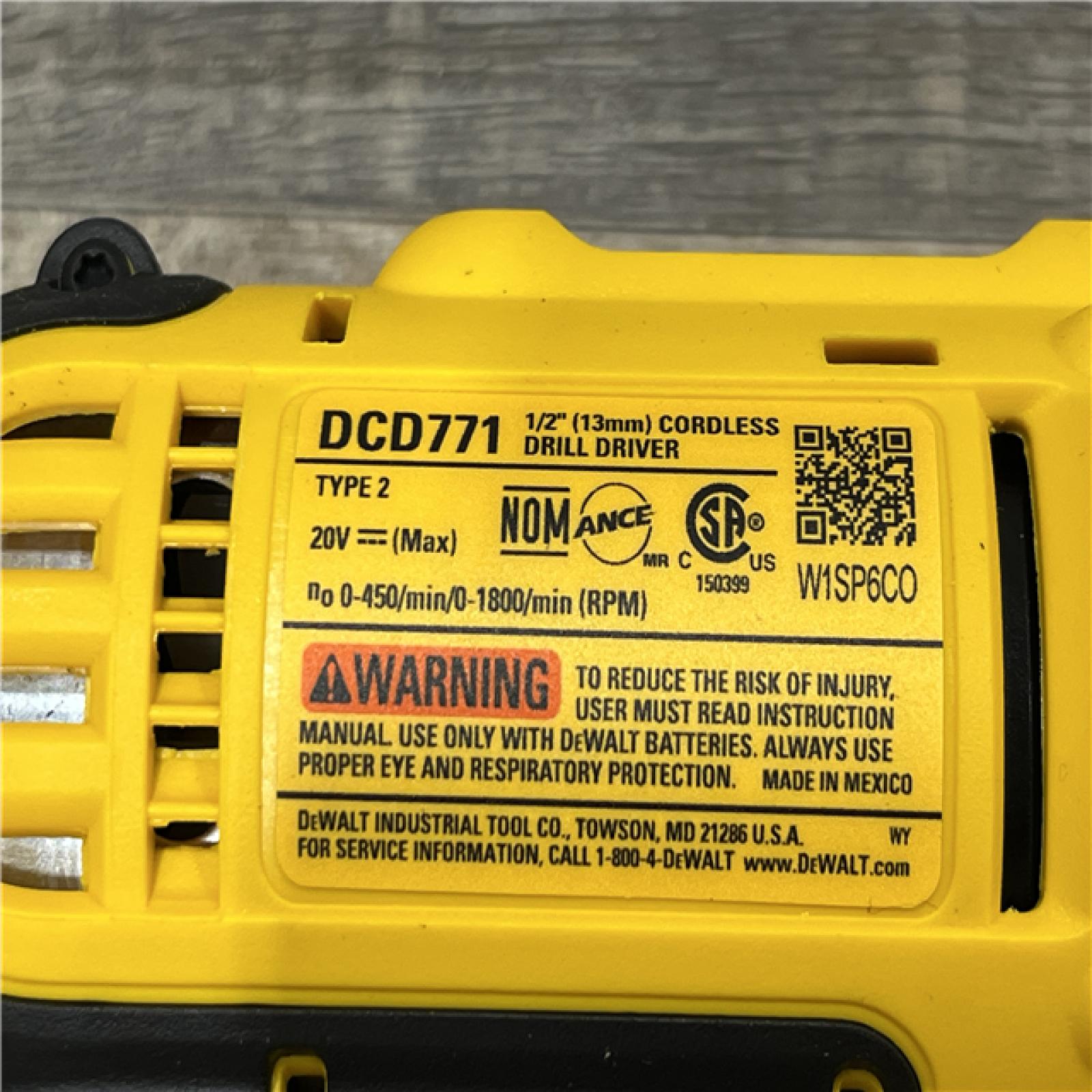 AS-IS DEWALT 20V MAX Cordless Drill/Impact 2 Tool Combo Kit