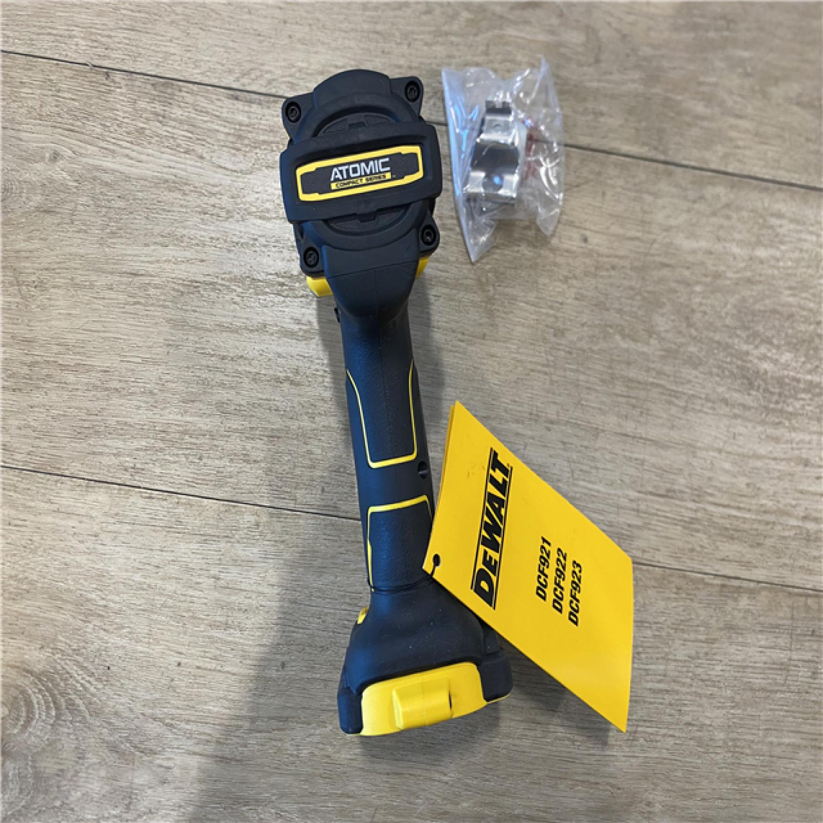 AS-IS DEWALT ATOMIC 20V MAX Cordless Brushless 3/8 in.Variable Speed Impact Wrench (Tool Only)