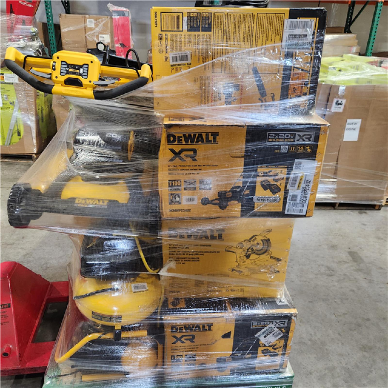 Dallas Location - As-Is DEWALT Tool Pallet