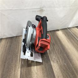 AS-IS Milwaukee 18V Lithium-Ion Cordless 6-1/2 in. Circular Saw (Tool-Only)