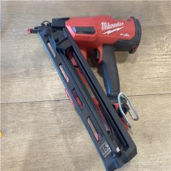AS-IS Milwaukee FUEL 18V Lithium-Ion Brushless Cordless Gen II 15-Gauge Angled Nailer (Tool-Only)