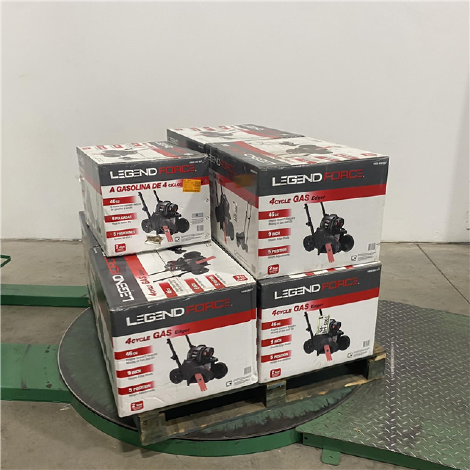 Dallas Location - As-Is Legend Force 46 cc Gas Powered 4-Stroke Walk Behind Edger(Lot Of 7)