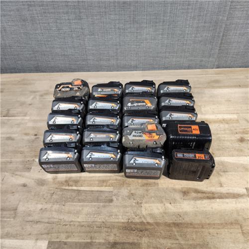 HOUSTON LOCATION - AS-IS MIXED BATTERY PACK QTY - 20