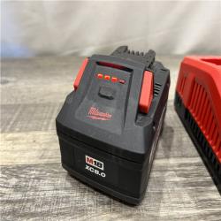 AS-IS Milwaukee 18-Volt Lithium-Ion REDLITHIUM FORGE Starter Kit with 8.0Ah Battery and Rapid Charger