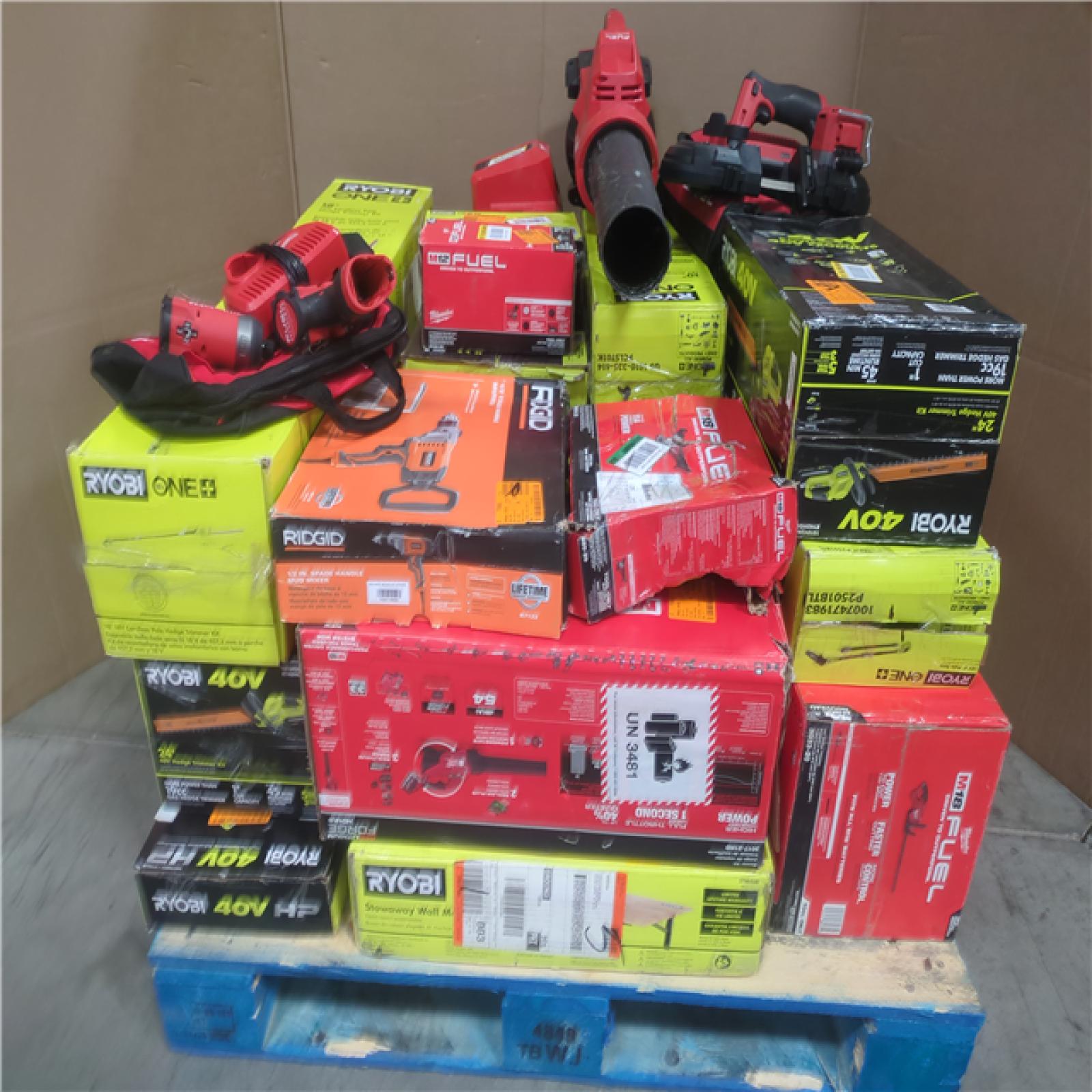 CALIFORNIA AS-IS TOOL PALLET