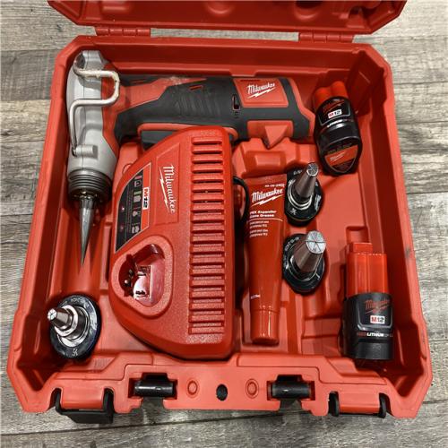 AS-IS Milwaukee 12-Volt Lithium-Ion Cordless ProPEX Expansion Tool Kit