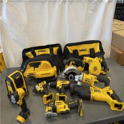 AS-IS - DEWALT 20V MAX Lithium-Ion Brushed Cordless (10-Tool) Combo Kit