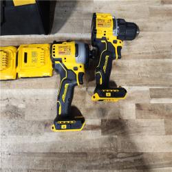 HOUSTON LOCATION - AS - IS DEWALT ATOMIC 20-Volt MAX Lithium-Ion Cordless Combo Kit