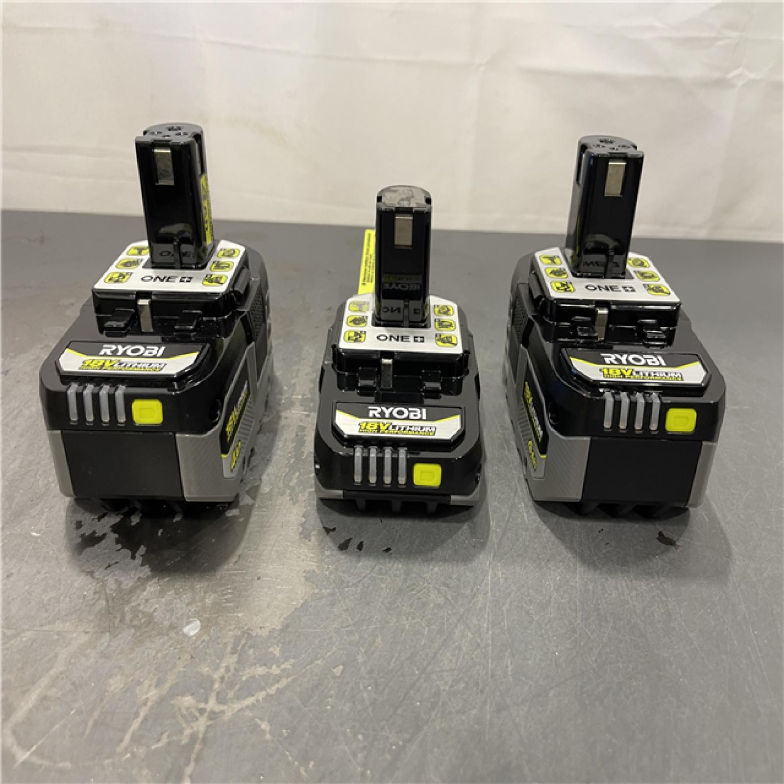 AS-IS - Ryobi ONE+ 18V Lithium-Ion HIGH PERFORMANCE Starter Kit