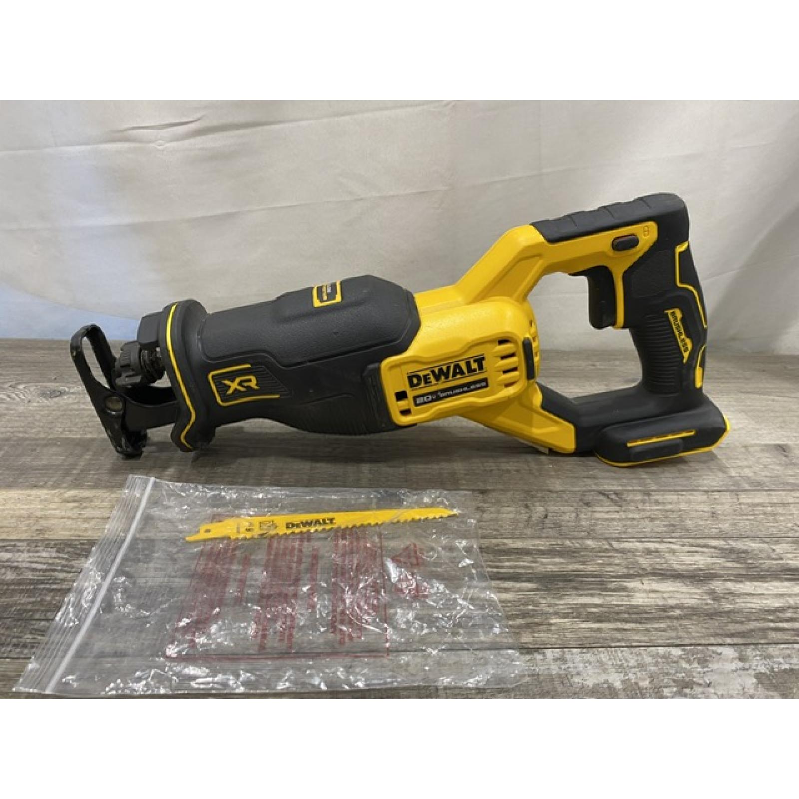 AS-IS DEWALT 20V MAX Cordless Brushless Reciprocating Saw (Tool Only)