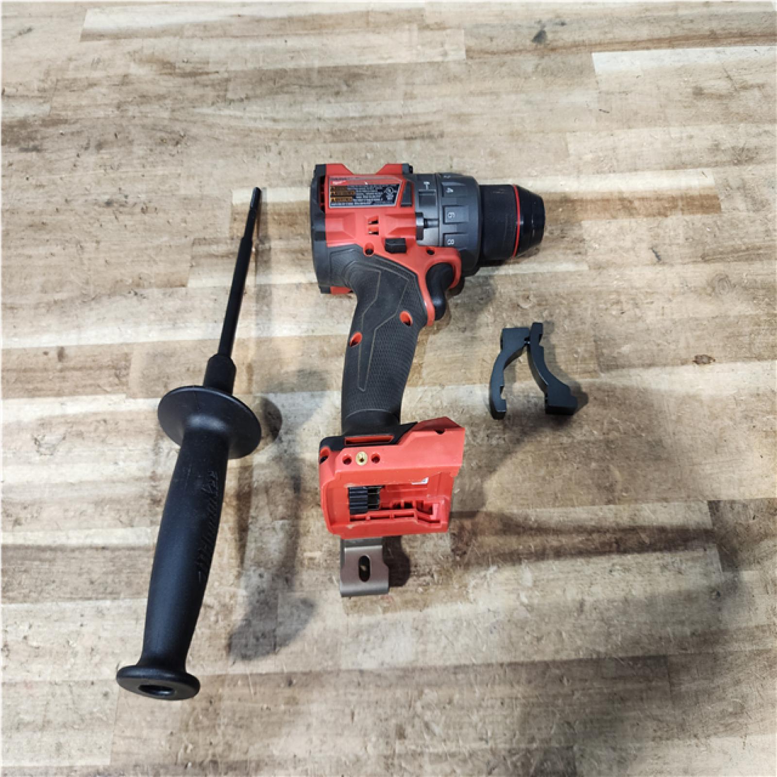 Houston Location AS-IS Milwaukee FUEL 18V Lithium-Ion Brushless Cordless 1/2 in. Hammer Drill/Driver (Tool-Only)