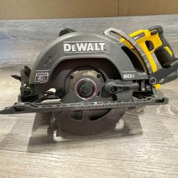 AS-IS DEWALT FLEXVOLT 60V MAX Cordless Brushless 7-1/4 in. Wormdrive Style Circular Saw (Tool Only)