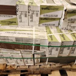 Phoenix AS-IS TrafficMaster Glenwood Fog 7 in. x 20 in. Ceramic Floor and Wall Tile (348 sq. ft. /32 case)